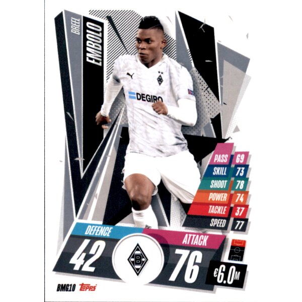 BMG10 - Breel Embolo - Basis Karte - 2020/2021