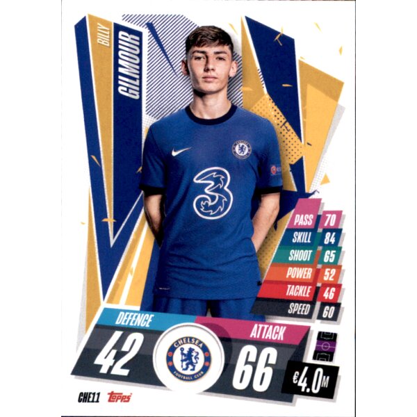 CHE11 - Billy Gilmour - Basis Karte - 2020/2021