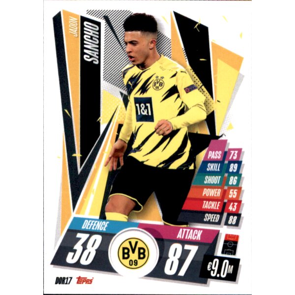 DOR17 - Jadon Sancho - Basis Karte - 2020/2021