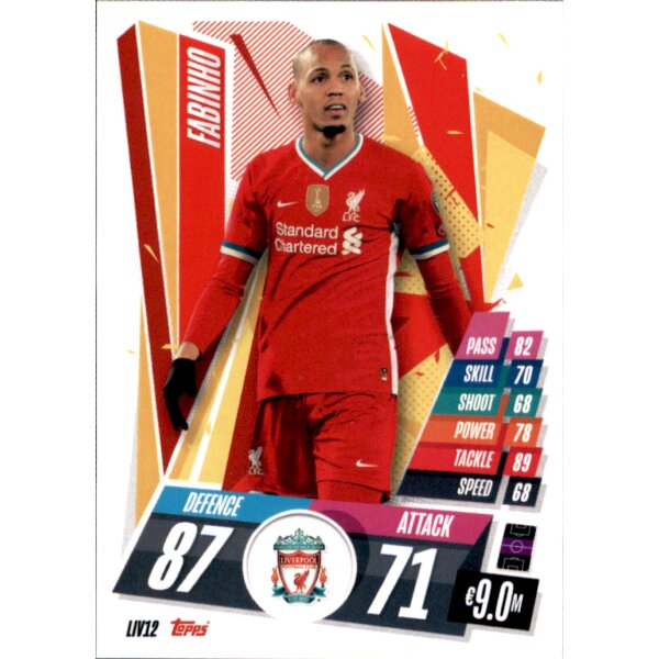 LIV12 - Fabinho - Basis Karte - 2020/2021