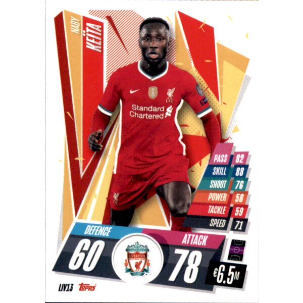 LIV13 - Naby Keïta - Basis Karte - 2020/2021