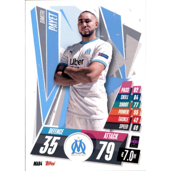 MAR4 - Dimitri Payet - Basis Karte - 2020/2021