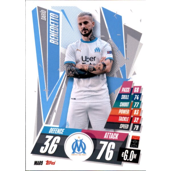 MAR9 - Dario Benedetto - Basis Karte - 2020/2021