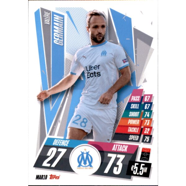 MAR10 - Valere Germain - Basis Karte - 2020/2021