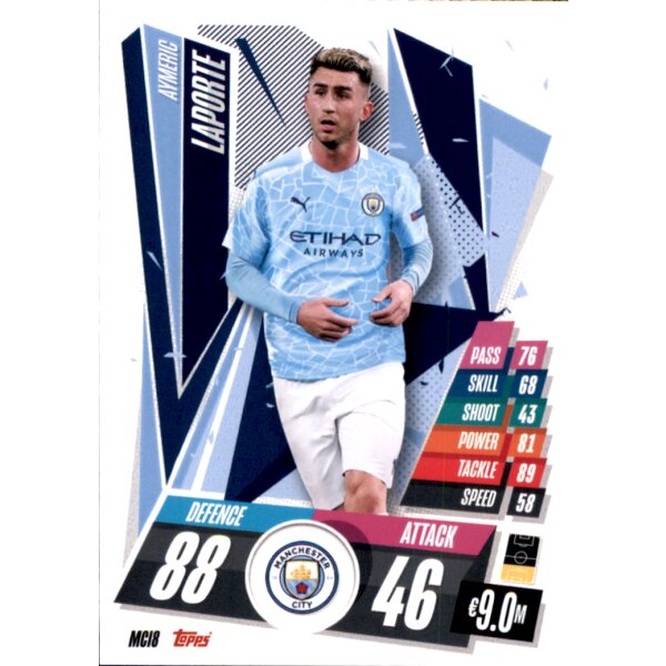 MCI8 - Aymeric Laporte - Basis Karte - 2020/2021