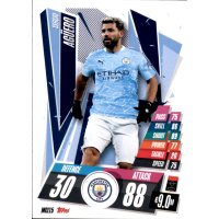 MCI15 - Sergio Agüero - Basis Karte - 2020/2021