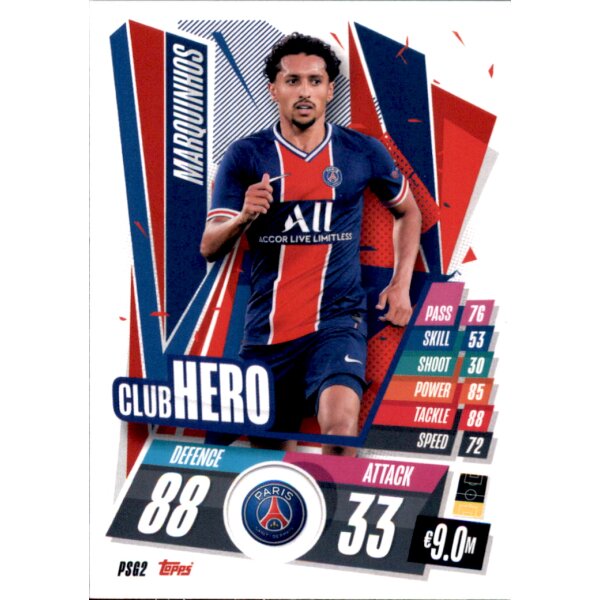 PSG2 - Marquinhos - Club Hero - 2020/2021