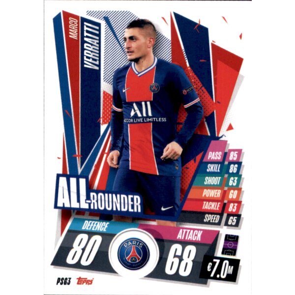 PSG3 - Marco Verratti - Allrounder - 2020/2021