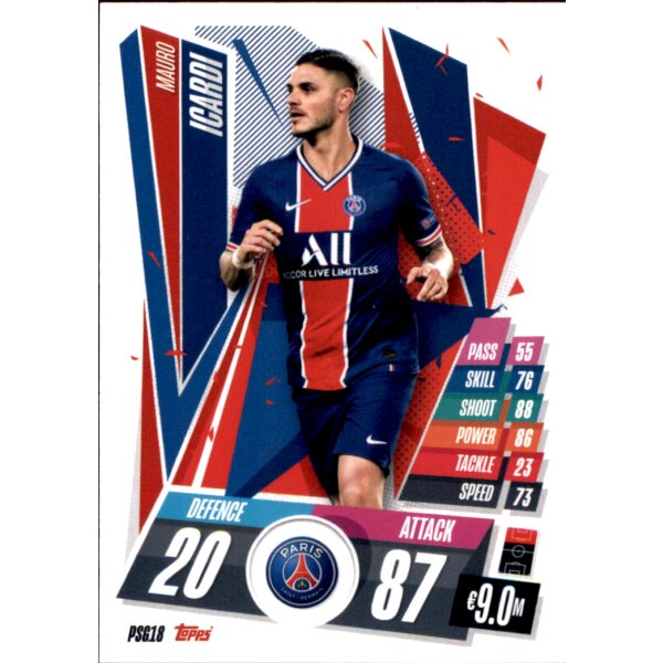 PSG18 - Mauro Icardi - Basis Karte - 2020/2021