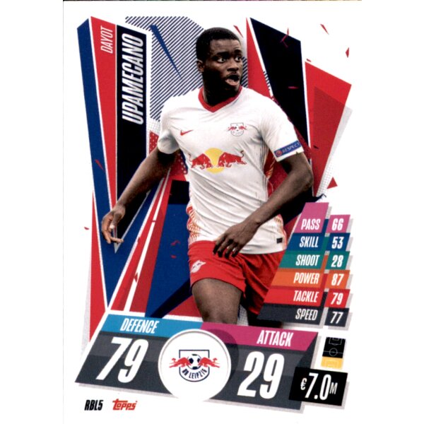 RBL5 - Dayot Upamecano - Basis Karte - 2020/2021