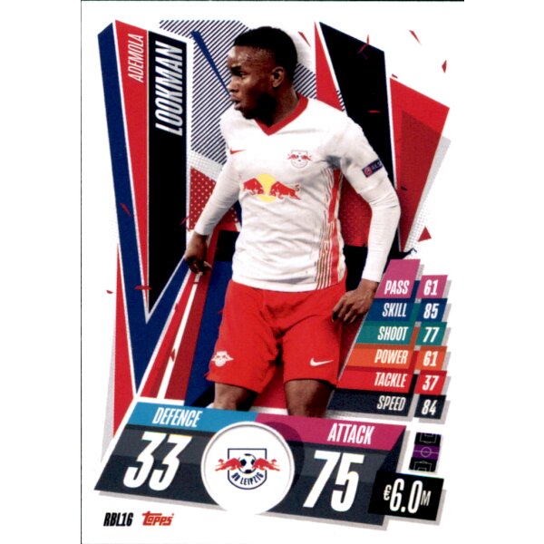 RBL16 - Ademola Lookman - Basis Karte - 2020/2021