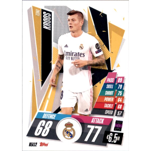 REA12 - Toni Kroos - Basis Karte - 2020/2021