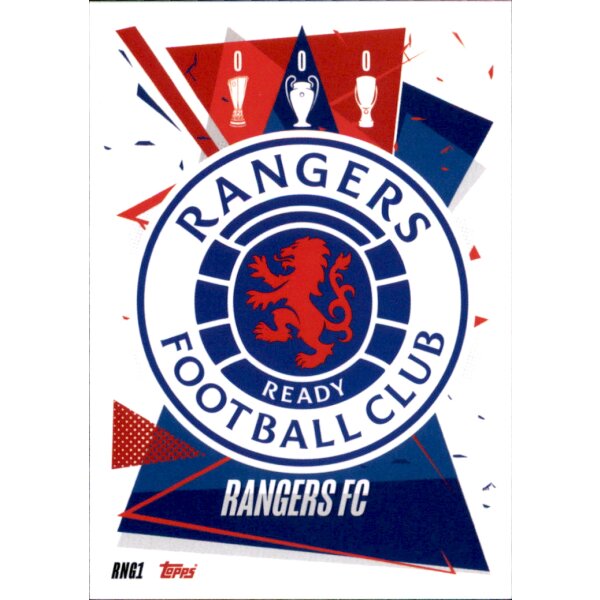 RNG1 - Rangers FC - Club Karte - 2020/2021