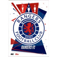 RNG1 - Rangers FC - Club Karte - 2020/2021