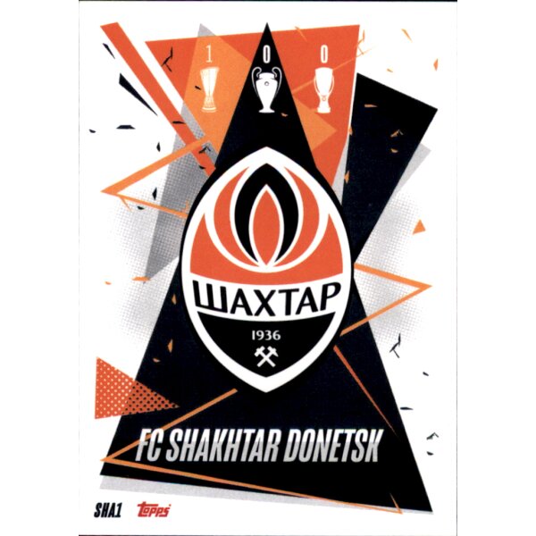 SHA1 - FC Shakhtar Donetsk - Club Karte - 2020/2021