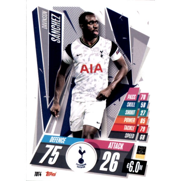 TOT4 - Davinson Sanchez - Basis Karte - 2020/2021