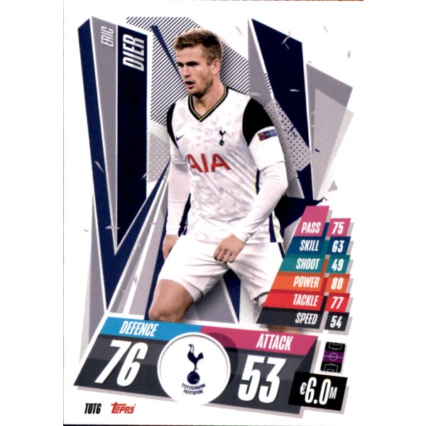 TOT6 - Eric Dier - Basis Karte - 2020/2021