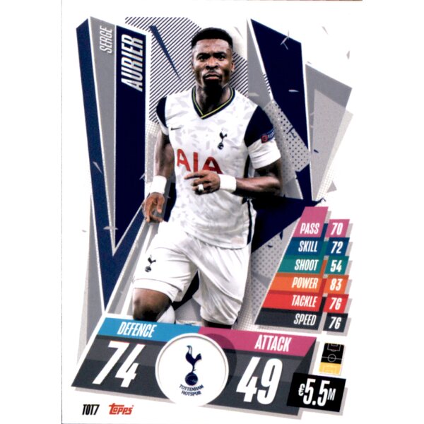 TOT7 - Serge Aurier - Basis Karte - 2020/2021