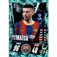 MM1 - Clement Lenglet - Man of the Match - 2020/2021