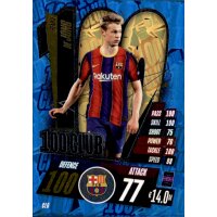 CL6 - Frenkie de Jong - Club 100 - 2020/2021