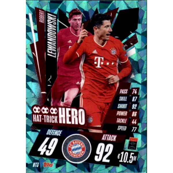 HT3 - Robert Lewandowski - Hattrick Hero - 2020/2021