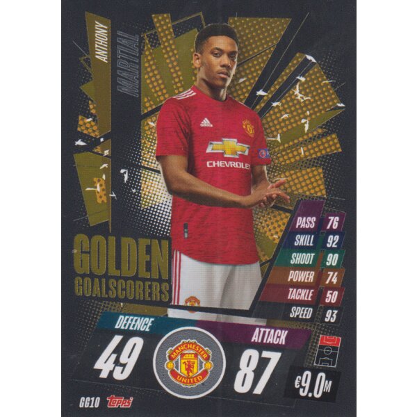 GG10 - Anthony Martial - Golden Goalscorers  - 2020/2021