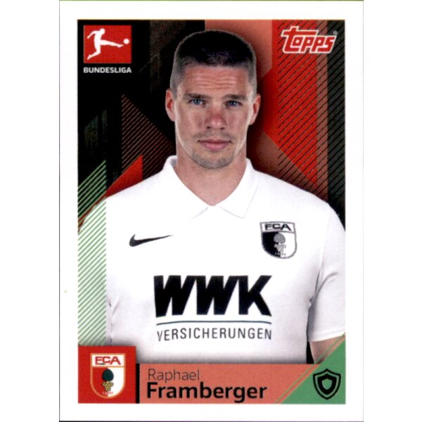 TOPPS Bundesliga 2020/2021 - Sticker 12 - Raphael Framberger