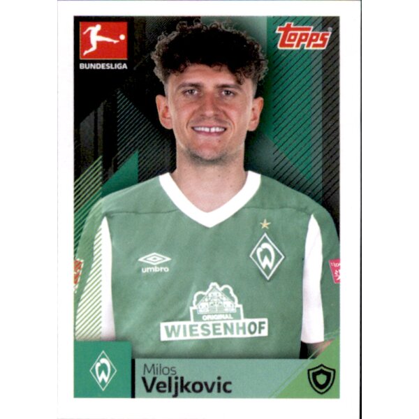 TOPPS Bundesliga 2020/2021 - Sticker 94 - Milos Veljkovic