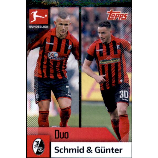 TOPPS Bundesliga 2020/2021 - Sticker 166 - Schmid & Günter