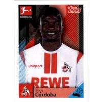 TOPPS Bundesliga 2020/2021 - Sticker 200 - Jhon Cordoba