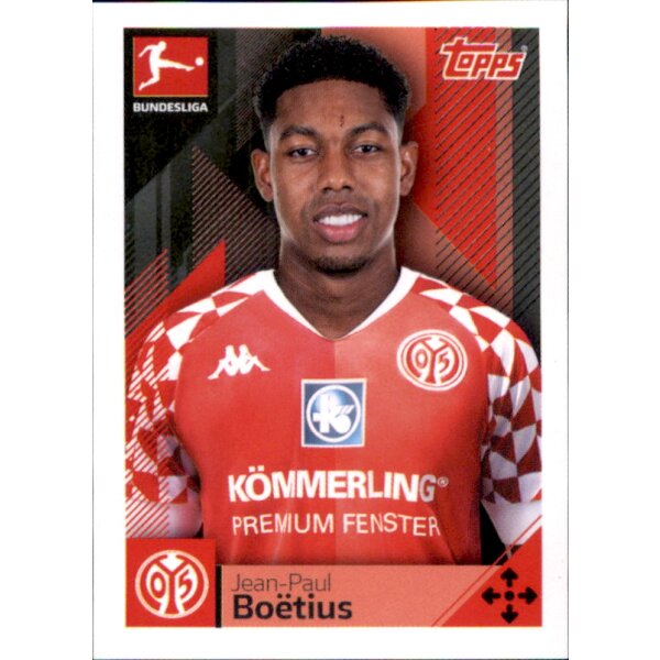 TOPPS Bundesliga 2020/2021 - Sticker 258 - Jaean-Paul Boetius