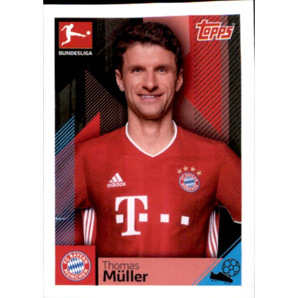 TOPPS Bundesliga 2020/2021 - Sticker 301 - Thomas Müller