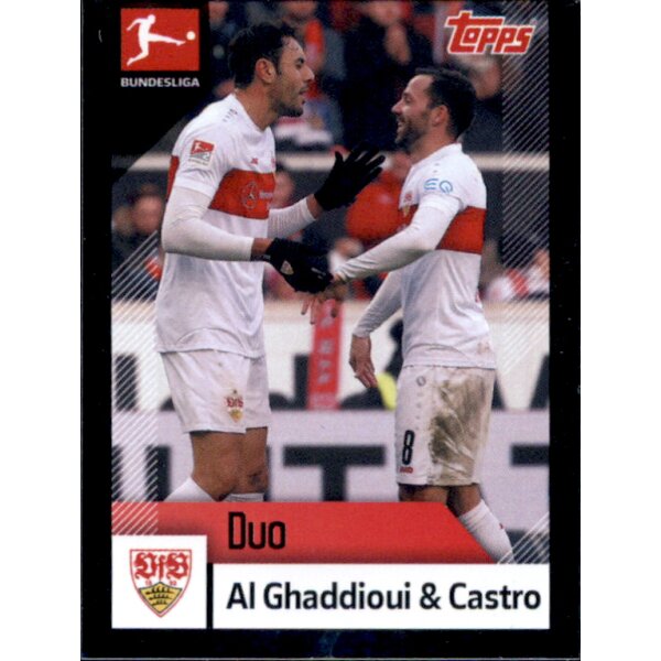 TOPPS Bundesliga 2020/2021 - Sticker 346 - Al Ghaddioui & Castro