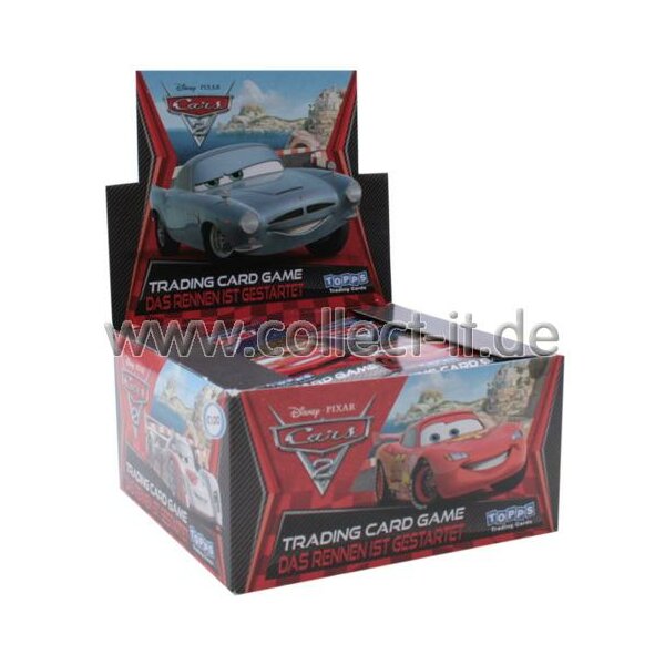 Cars 2 Trading Card Game - 1 Display