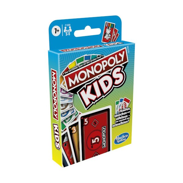 Hasbro F1699100 Monopoly Kids Kartenspiel