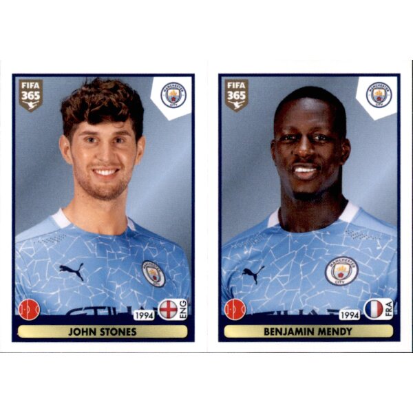 Sticker 46 - John Stones - Benjamin Mendy