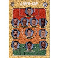 Sticker 50 - Manchester City - line-up