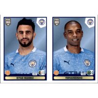 Sticker 52 - Riyad Mahrez - Fernandinho