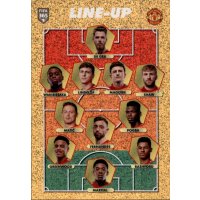 Sticker 65 - Manchester United - line-up