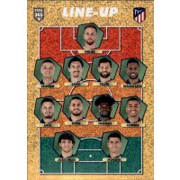 Sticker 98 - Atletico Madrid - line-up