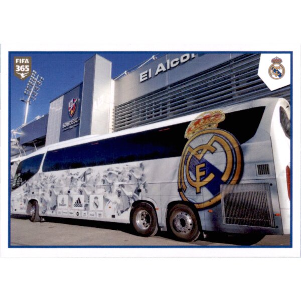 Sticker 120 - Real Madrid bus / fans