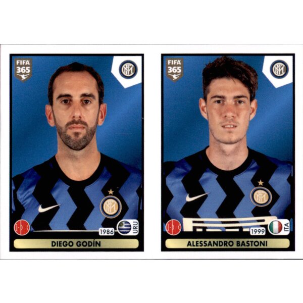 Sticker 218 - Diego Godin - Alessandro Bastoni