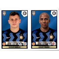 Sticker 226 - Nicolo Barella - Ashley Young