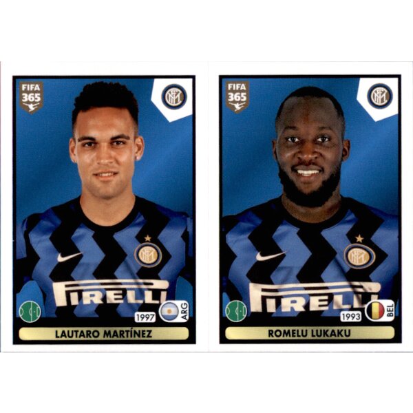 Sticker 229 - Lautaro Martinez - Romelu Lukaku