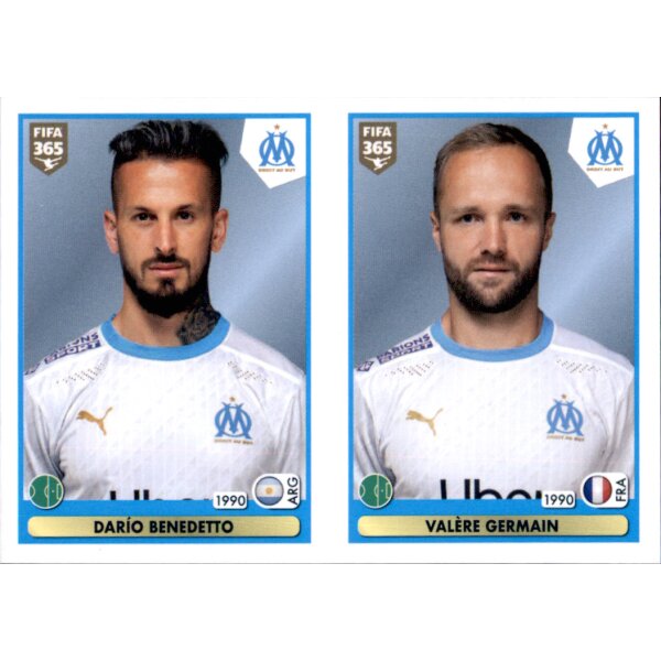 Sticker 292 - Dario Benedetto - Valere Germain