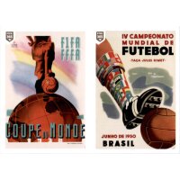 Sticker 417 - France 1938 - Brazil 1950