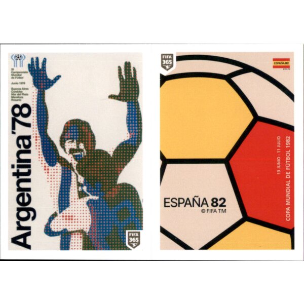 Sticker 422 - Argentina 1978 - Spain 1982