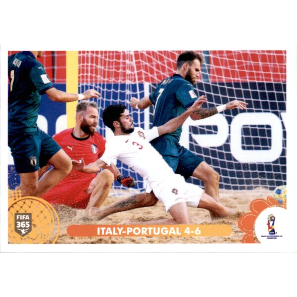 Sticker 442 - Italy - Portugal 4-6