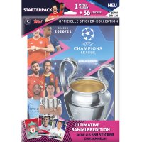 TOPPS - Champions League 2020/21 Sticker - 1 Album inkl....