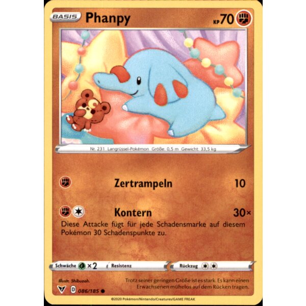 86/185 - Phanpy - Common